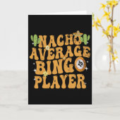 Gewone Nacho Bingo Speler Funny Mexicaanse Cinco D Kaart (Gele Bloem)