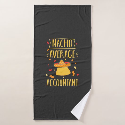 Gewone Nacho-Boekhouder Badhanddoek (Badhanddoek)