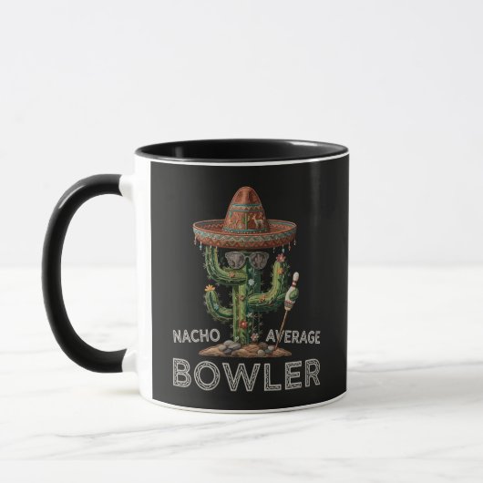 Gewone Nacho-bowler plezier Mok (Links)