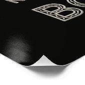 Gewone Nacho-bowler plezier Perfect Poster (Hoek)