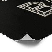 Gewone Nacho-bowler plezier Poster (Hoek)