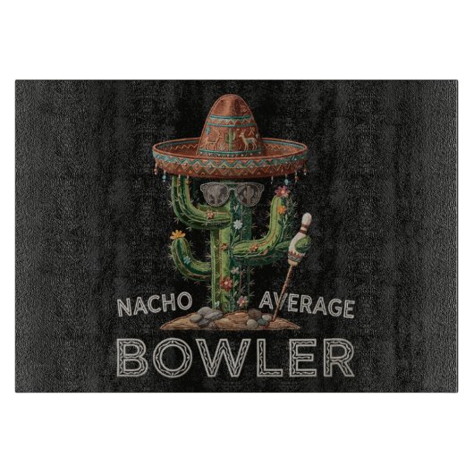 Gewone Nacho-bowler plezier Snijplank (Voorkant)