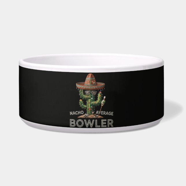 Gewone Nacho-bowler plezier Voerbakje (Voorkant)