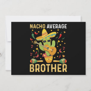 Gewone Nacho Broer Grap Cinco De Mayo Humor Feestdagenkaart