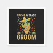 Gewone Nacho Bruidegom Mexicaanse Man Cinco De May Servet (Voorkant)