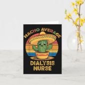 Gewone Nacho Dialyse Verpleegster Cinco De Mayo Me Kaart (Gele Bloem)