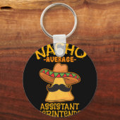 Gewone Nacho Instant Superintendent Cinco De Mayo Sleutelhanger (Voorkant)