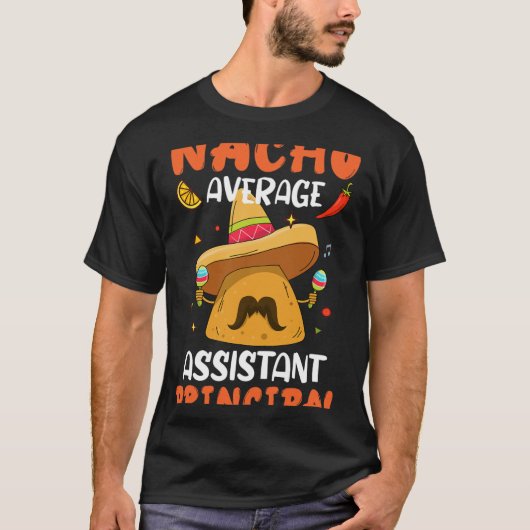 Gewone Nacho Istant Hoofd Mexicaanse Cinco De Ma T-shirt (Voorkant)