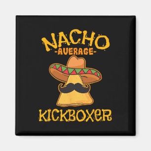 Gewone Nacho Kickbokser Cinco De Mayo Mexicaanse K Magneet