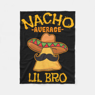 Gewone Nacho Kleine Broer Cinco De Mayo Mexicaanse Fleece Deken