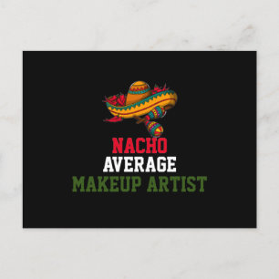 Gewone Nacho Make-up Artiest  Briefkaart