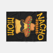 Gewone Nacho-Mama Mexicaanse Cinco De Mayo Moeder Fleece Deken (Voorkant (Horizontaal))