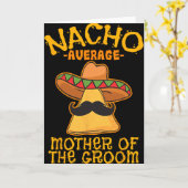 Gewone Nacho-moeder Van De Bruidegom Mexicaanse Ci Kaart (Gele Bloem)