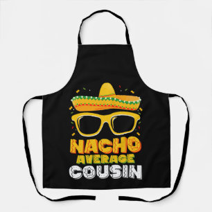 Gewone Nacho Neef Familie Cinco De Mayo Schort