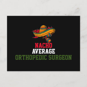 Gewone Nacho orthopeed chirurg  Briefkaart