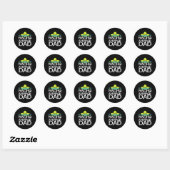 Gewone Nacho Papa Cinco De Mayo Grappig Vader Cade Ronde Sticker (Vel)