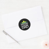 Gewone Nacho Papa Cinco De Mayo Grappig Vader Cade Ronde Sticker (Envelop)
