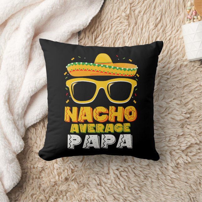 Gewone Nacho Papa Vader Familie Cinco De Mayo Kussen (Deken)