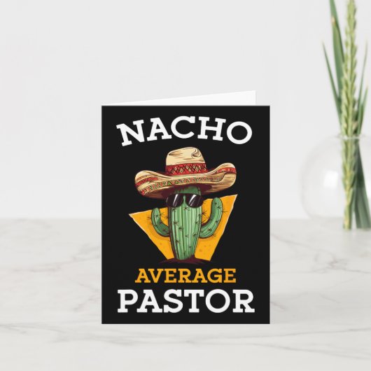 Gewone Nacho-pastoor predikant religieus leider Ci Kaart (Voorkant)