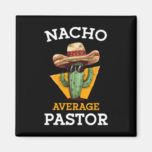 Gewone Nacho-pastoor predikant religieus leider Ci Magneet (Voorkant)