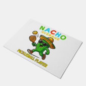 Gewone Nacho Pickleball Speler Deurmat (Schuin)