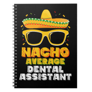 Gewone Nacho Tandheelkundige Assistent Cinco De Ma Notitieboek