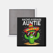 Gewone nacho-tante grappig cinco de mayo Mexicaans Magneet (Voorkant / Achterkant)