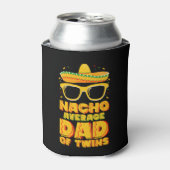 Gewone Nacho Vader Van Tweelingen Mexicaanse Cinco Blikjeskoeler (Blikje Voorkant)