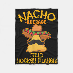 Gewone Nacho veldhockeyspeler Cinco De Mayo Me Fleece Deken