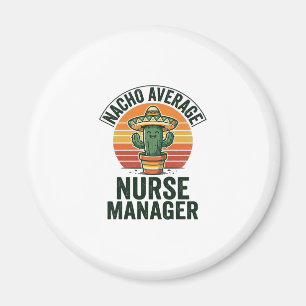 Gewone Nacho-verpleegkundige manager grappig cactu Magneet
