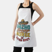 Gewone Nacho-verpleegster Extra pittige grappige v Schort (Insitu)