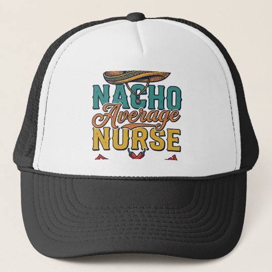 Gewone Nacho-verpleegster Extra pittige grappige v Trucker Pet (Voorkant)