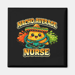 Gewone Nacho-verpleegster Grappige Cinco De Mayo R Magneet