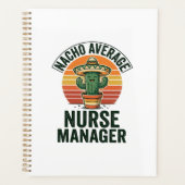 Gewone Nacho-verpleegster manager grappig cactus s Planner (Voorkant)