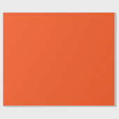 Gewone Overwinning Charm Oranje Kleurschakering Cadeaupapier (Vlak)