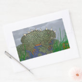 Gewone Pad Rechthoekige Sticker (Envelop)