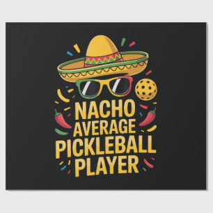 Gewone Pickleball Speler Cadeaupapier