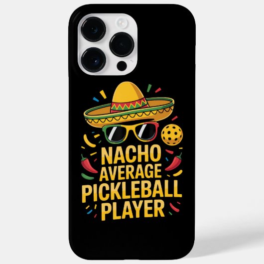 Gewone Pickleball Speler Case-Mate iPhone Case (Achterkant)
