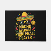 Gewone Pickleball Speler Deurmat (Voorkant)