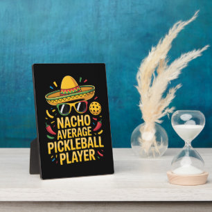 Gewone Pickleball Speler Fotoplaat