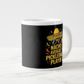 Gewone Pickleball Speler Grote Koffiekop (Voorkant rechts)