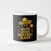 Gewone Pickleball Speler Grote Koffiekop (Rechts)