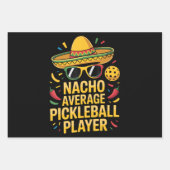 Gewone Pickleball Speler Inpakpapier Vel (Voorkant)