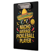 Gewone Pickleball Speler Klembord (Links)