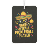 Gewone Pickleball Speler Luchtverfrisser (Achterkant)