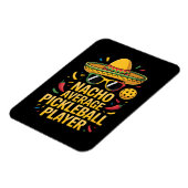 Gewone Pickleball Speler Magneet (Linkerzijde)