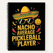 Gewone Pickleball Speler Notitieboek (Voorkant)