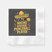 Gewone Pickleball Speler Servet (Voorkant)