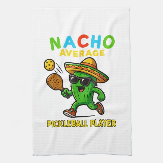 Gewone Pickleball Speler Theedoek (Verticaal)
