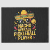 Gewone Pickleball Speler Tissuepapier (Voorkant)